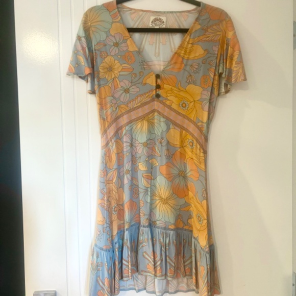 Nine Lives Bazaar Banjo mini dress - Picture 3 of 4